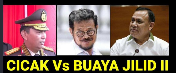 Pimpinan KPK Dipolisikan, Perang Cicak Vs Buaya Jilid 2 Berpotensi Terjadi Dibalik Kasus Menteri Pertanian