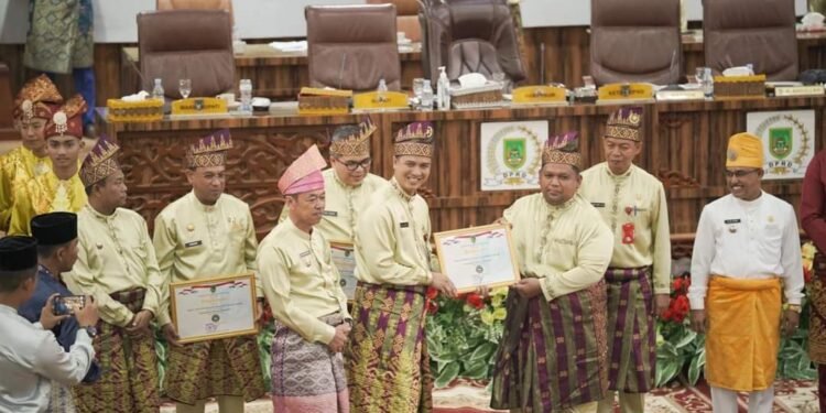 DPRD dan Pemkab Rohil Gelar Paripurna HUT Rohil ke 24 dengan Tema Rokan Hilir Handa