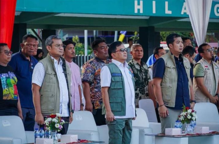 Acara  (FPRB )forum Pengurangan Resiko Bencana kota Medan dikukuhkan sekretaris utama BNBP