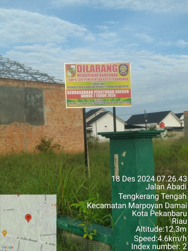 Polemik Perumahan Abadi Cluster di Kawasan RTH Pekanbaru: Antara Pelanggaran Hukum dan Ancaman Lingkungan