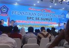 Ferry Sibarani Lantik Pengurus PPDI se-Sumut Periode 2025–2029: Tegaskan Peran Pers Sebagai Pilar Demokrasi