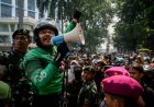 Demonstrations Heated up in Jakarta and Other Cities After an Online Motorcycle Taxi Driver Was Killed by a Brimob Vehicle