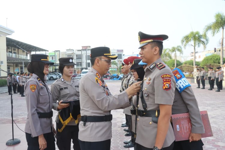 IPTU Erwan Maconda Resmi Jadi Kasat Lantas Polres Dumai, Siap Tingkatkan Pelayanan dan Kamseltibcarlantas