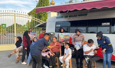 Ditlantas Polda Riau Tebar Edukasi Keselamatan di CFD, Bhayangkara Run 2026 Siap Kembali Digelar
