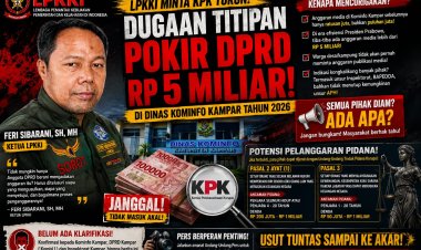 Anggaran Media Kominfo Kampar Rp5 Miliar Disorot, LPKKI Curiga Ada “Titipan” Pokir DPRD