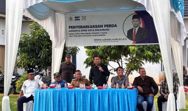 DPRD Pekanbaru Intensif Sosialisasikan Perda P4GN untuk Melindungi Generasi Muda dari Narkoba