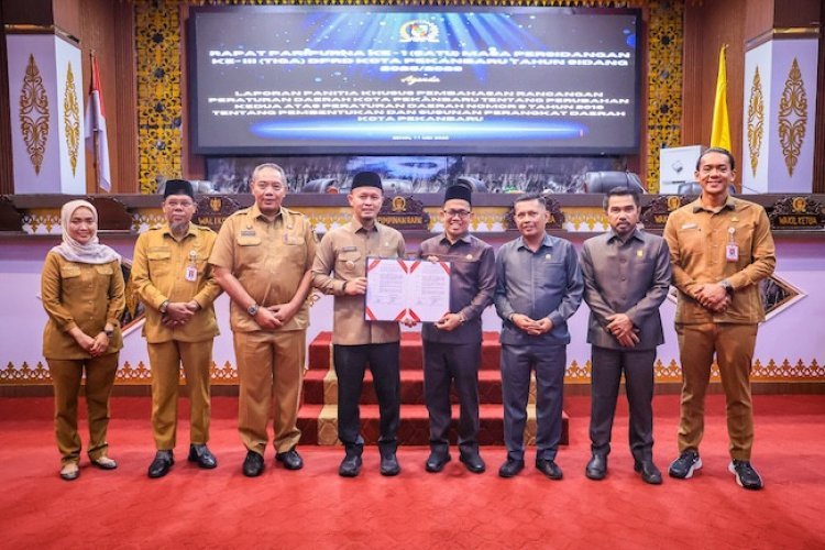 Perkuat Pelayanan dan Pembangunan, DPRD Pekanbaru Setujui Pembentukan Dua OPD Baru