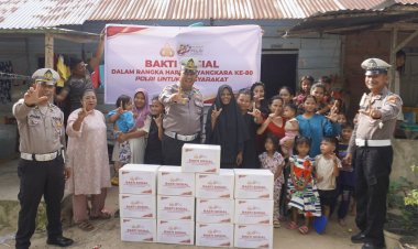 Jelang Hari Bhayangkara ke-80, Polda Riau Salurkan 3.060 Paket Bansos untuk Masyarakat