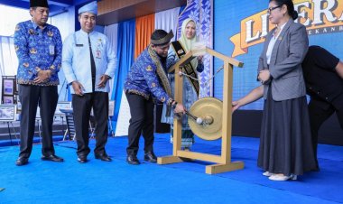 Festival Literasi 2026 Dibuka, Agung Nugroho Ajak Masyarakat Jadikan Membaca sebagai Kebiasaan