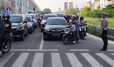 Jelang Hari Pertama Sekolah, Ditlantas Polda Riau Intensifkan Patroli dan Pengaturan Lalu Lintas