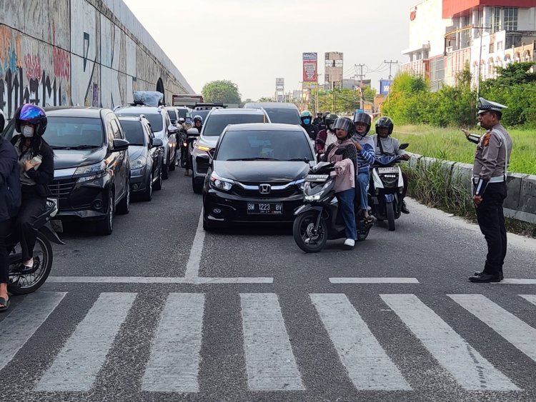 Jelang Hari Pertama Sekolah, Ditlantas Polda Riau Intensifkan Patroli dan Pengaturan Lalu Lintas